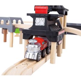 Hape - Lift & Load Mining Play Set - Train en bois