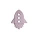 Anneau de dentition Rocket Soft lilac - Mushie