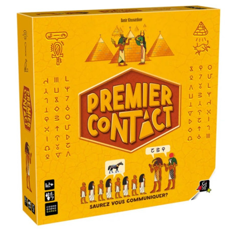 Jeu de société Premier contact dès 12 ans - Gigamic