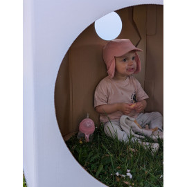 Hutte en carton Blanc - Paperpod
