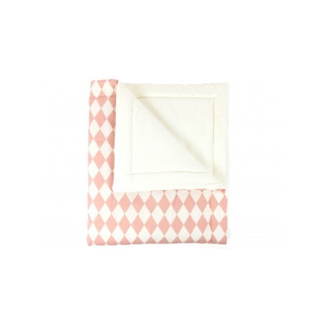 mini couverture Copenhague losanges roses (70x80) mini couverture Copenhague losanges roses (70x80)