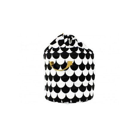 sac de rangement Baobab écailles noires - small sac de rangement Baobab écailles noires - small