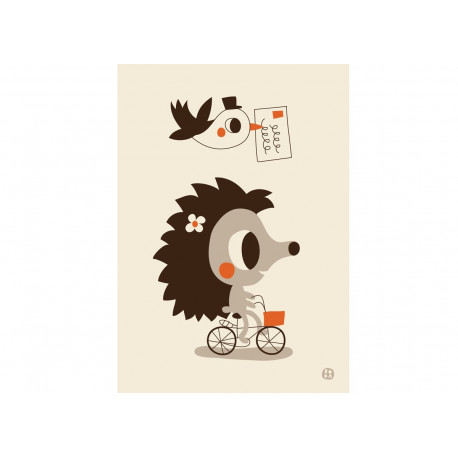 affiche 'Hetty Hedgehog' (A3) affiche 'Hetty Hedgehog' (A3)