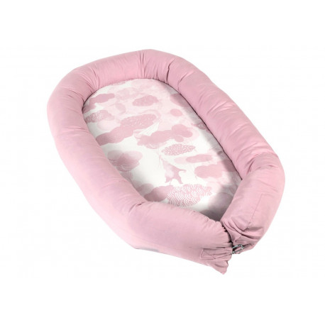 couffin Babynest 'In the Sky' rose vintage couffin Babynest 'In the Sky' rose vintage