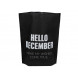 sac en papier 'Hello December...'