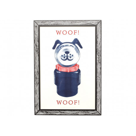 affiche 'Woof Woof' (A3) affiche 'Woof Woof' (A3)