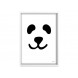 affiche A3 'Visage panda'