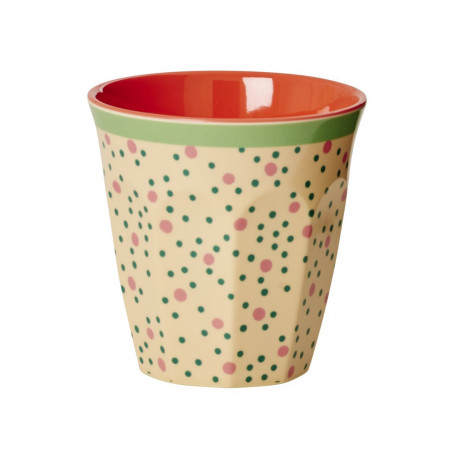 tasse bicolore en mélamine 'connecting the dots' (M) tasse bicolore en mélamine 'connecting the dots' (M)
