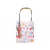 Sachets cadeau - Arc-en-ciel et licornes