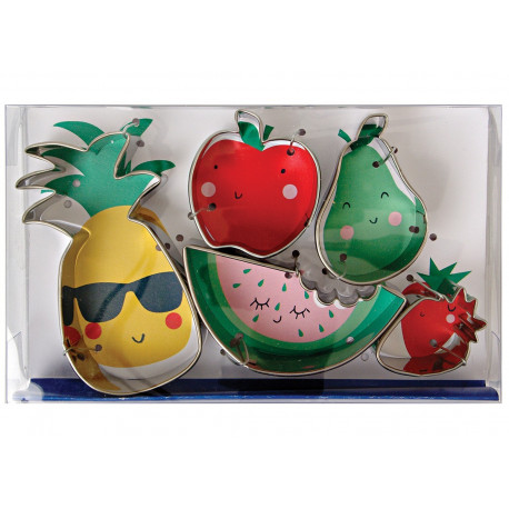 set de 5 emporte-pièces fruits set de 5 emporte-pièces fruits