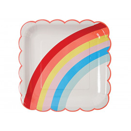 Assiettes - Arc-en-ciel