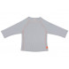 t-shirt de bain fille à manches longues anti-UV 'Pois gris' (6-36 mois)