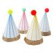Set de chapeaux pointus festifs - large