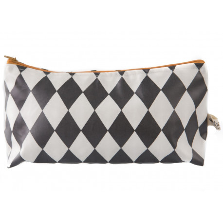 grande trousse Napoli losanges noirs grande trousse Napoli losanges noirs