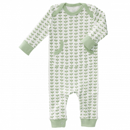 pyjama coton bio Leaves mint pyjama coton bio Leaves mint
