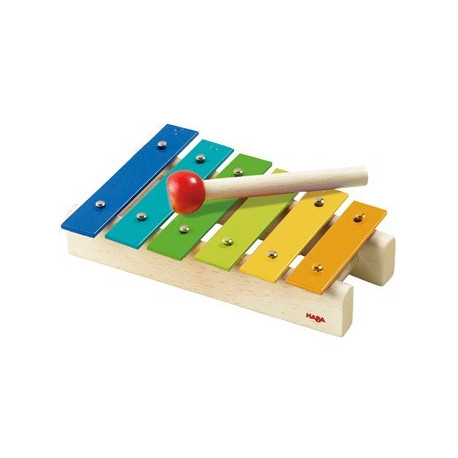métallophone multicolore