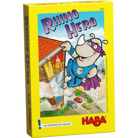 jeu héroïque de superposition Rhino Hero