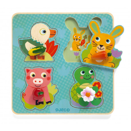 Puzzle Croc-carrot Puzzle Croc-carrot