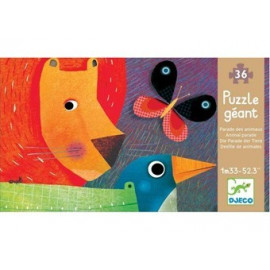 Puzzle géant - La parade des animaux