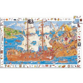 splendide puzzle découverte 'pirates' (100 p)