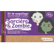 Kit de maquillage bio 3 couleurs "Sorcière et Zombie"