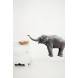sticker mural éléphant - safari friends