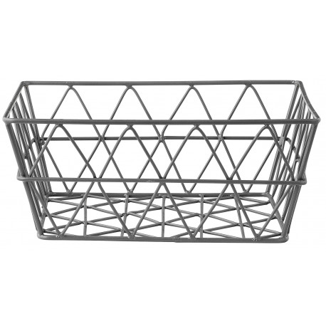 panier en métal design noir panier en métal design noir