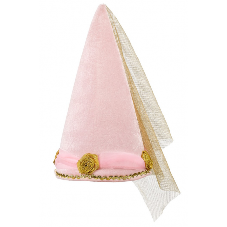 chapeau de princesse rose Zina chapeau de princesse rose Zina