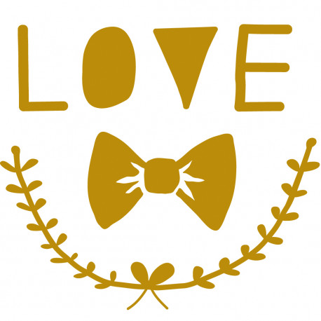 mini sticker 'Love Gold' mini sticker 'Love Gold'