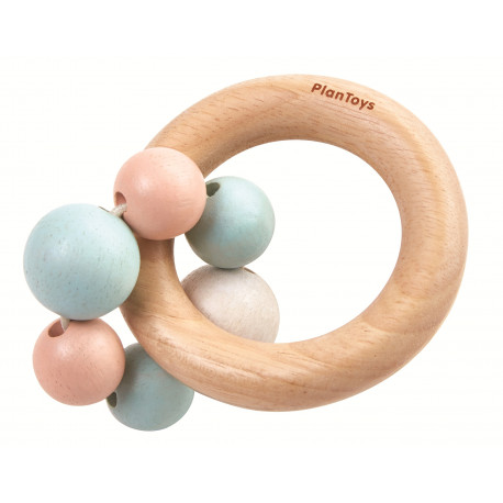 Hochet perles pastel Hochet perles pastel