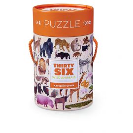 100 pc puzzle animaux sauvages