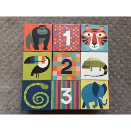 9 Cubes Géants Animalia