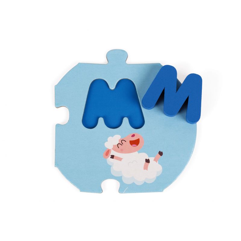 Apli Kids - Puzzle maisonnette ABC - l'alphabet Pas Cher