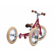 Trybike steel draisienne 2en1 vintage red - 3 roues