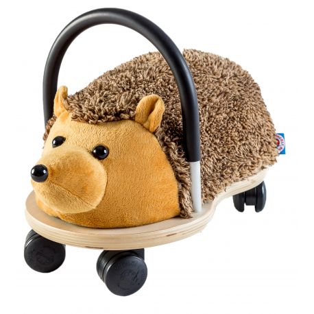 Trotteur Hérisson Wheely Bug avec housse en peluche amovible petit modèle