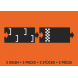 Kit d'extension Start & Finish pour circuit flexible - 2 piÃ¨ces