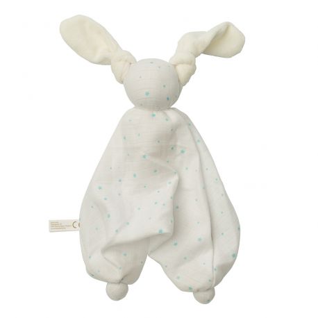 Doudou Floppy mousseline - Stars white/blue (muslin/terry) Doudou Floppy mousseline - Stars white/blue (muslin/terry)