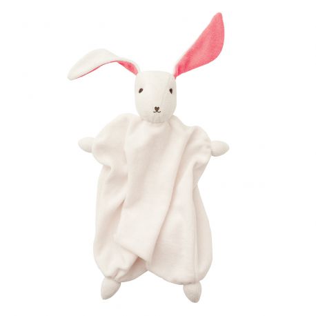 Doudou Tino - Off white/dark coral Doudou Tino - Off white/dark coral