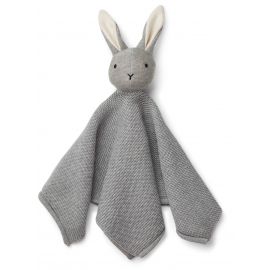 Milo knit doudou Rabbit grey melange