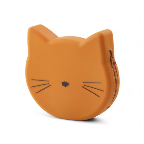Maggie porte-monnaie Cat mustard Maggie porte-monnaie Cat mustard