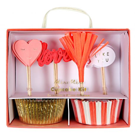 Set cupcake amour Set cupcake amour