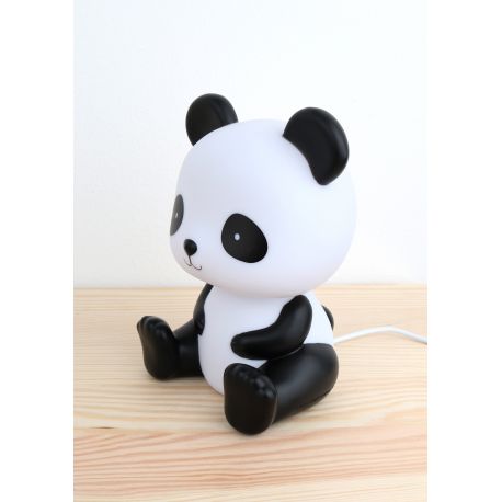 Lampe de table en forme Panda LED Lumière nuit chevet pour Enfants Bébé en ABS Plastique décoration Chambre Bureau EU 