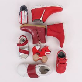 Chaussures Step up - Boston Trainer White + Red - 729906