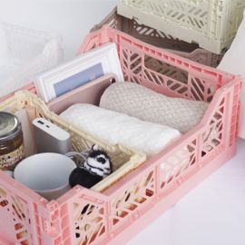 Caisse pliante Baby Pink - medium