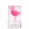 Bougie flamingo