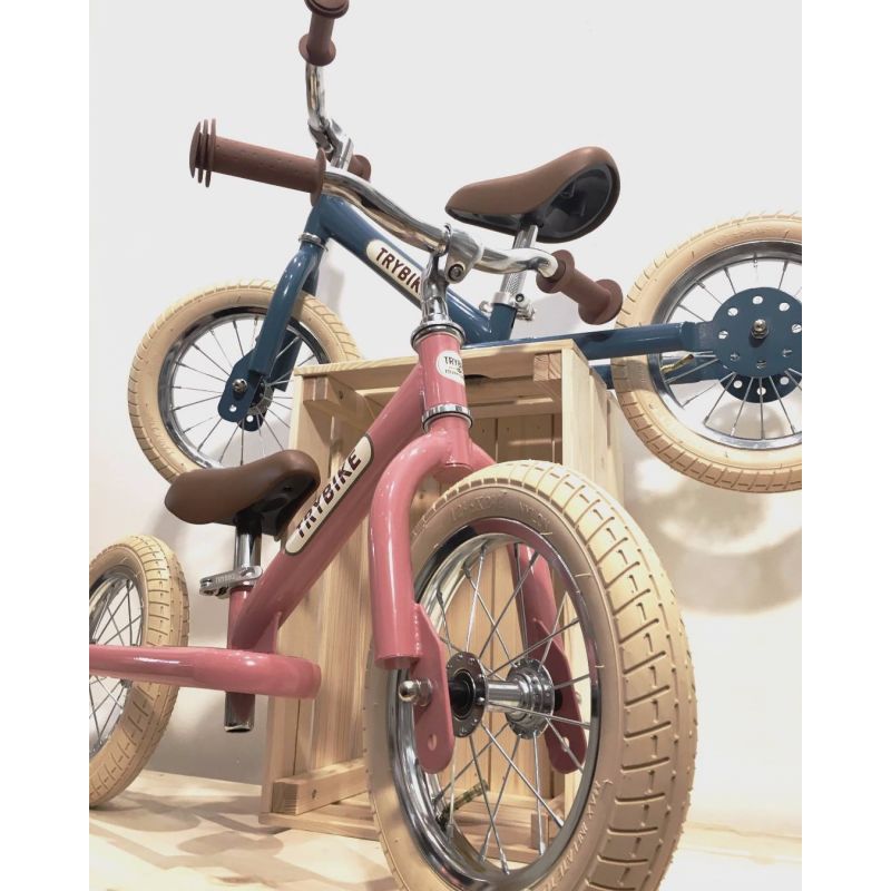 Trybike - Draisienne/tricycle 2-en-1 - Vintage rose - Le Petit Zèbre
